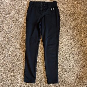 Under Armour Men's Black Baseball Pants